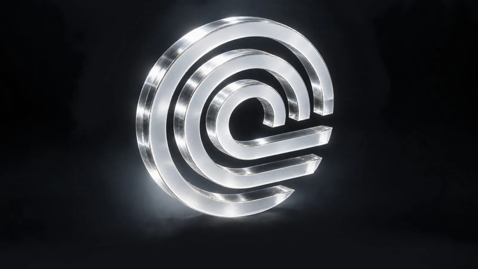 A hardware wallet and metal token rest beneath a spotlight / TokenPost.ai