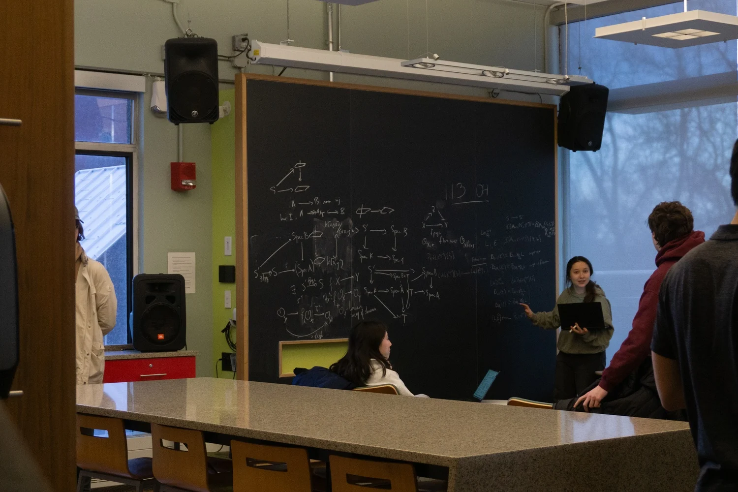 Harvard's Mathematics Department is located inside Zimmer Hall.