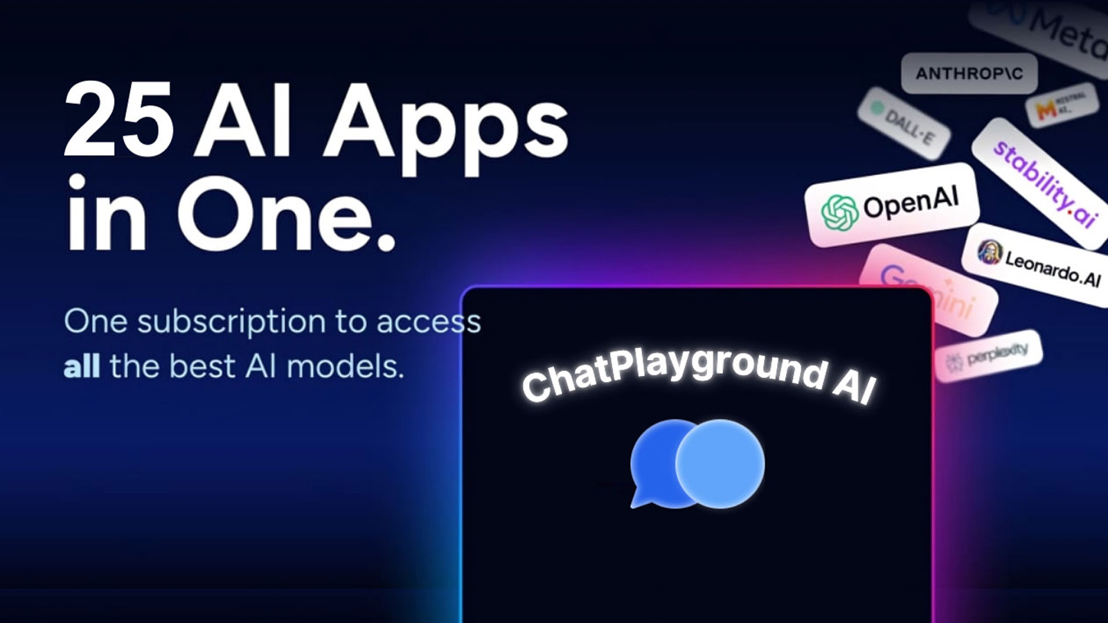 سرویس ChatPlayground برای استفاده و مقایسه مدل‌های مختلف هوش مصنوعی