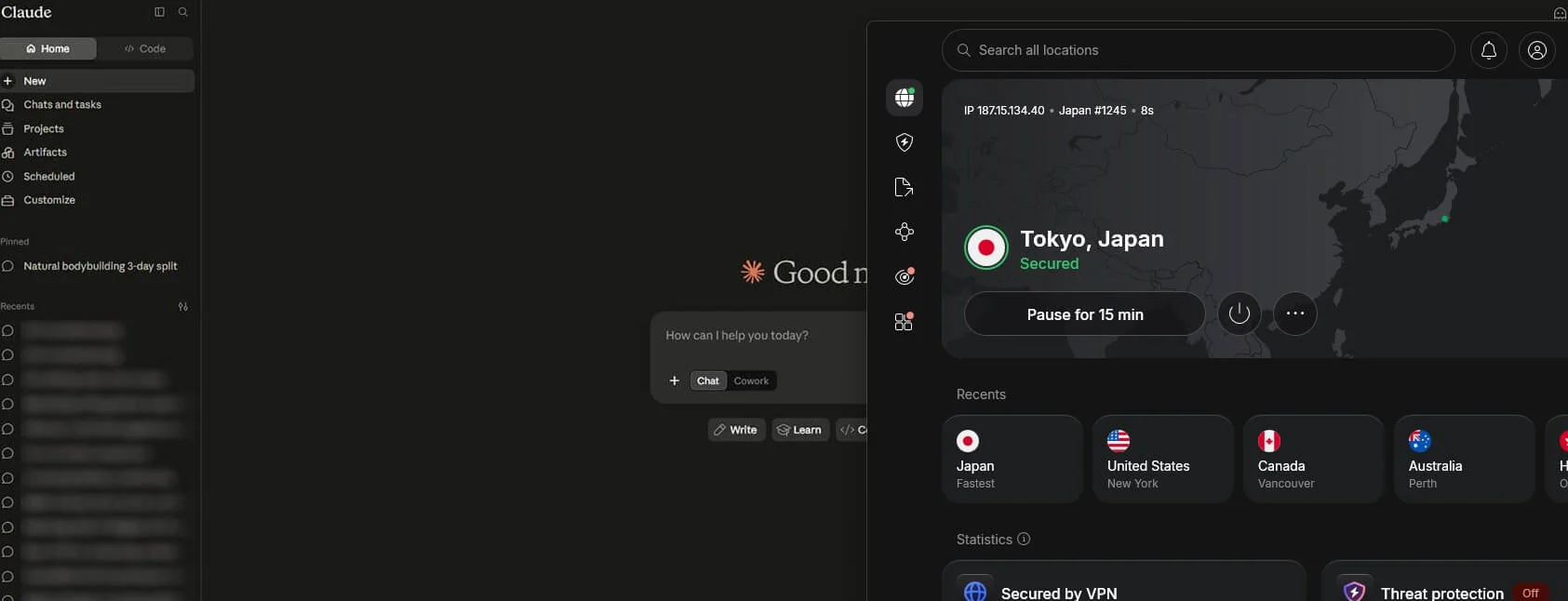 دسترسی به کلود در هنگ‌کنگ با NordVPN