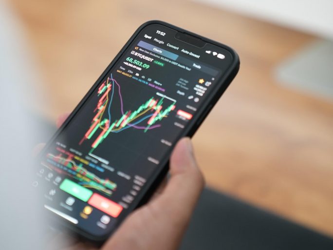 Bybit cryptocurrency trading app displayed on a smartphone. Image credit: Unsplash