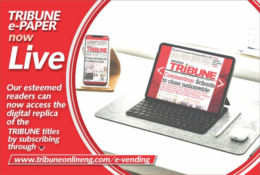 E-Vending, e paper, pdf, e-paper, Tribune