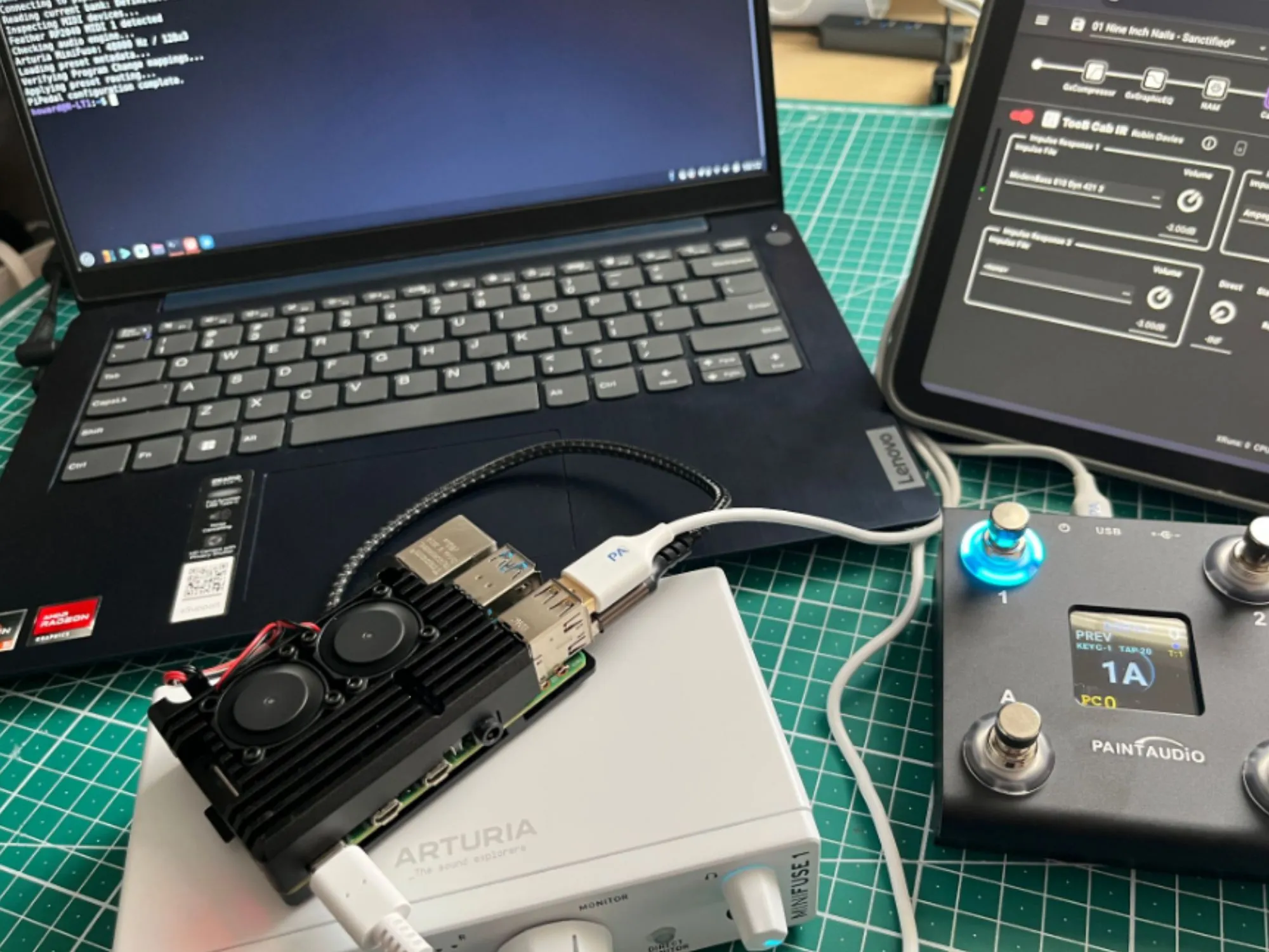 Chat GPT PiPedal rig