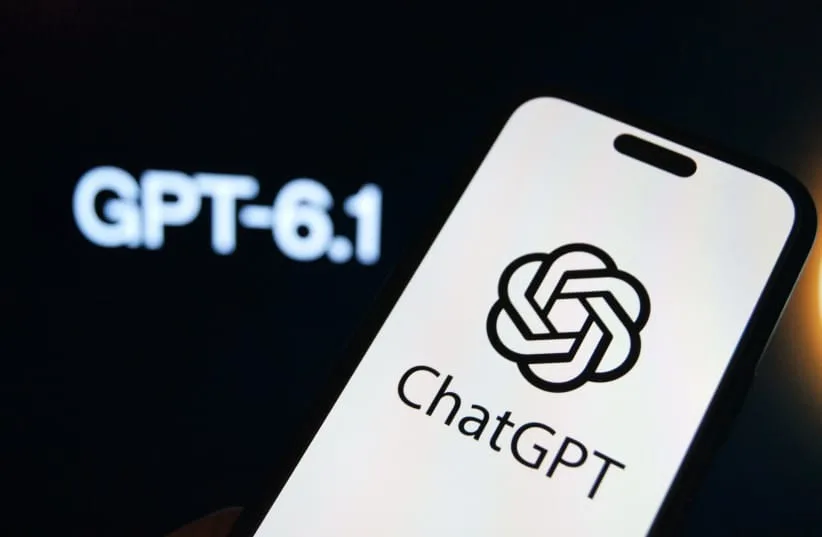 لوگوی ChatGPT روی یک تلفن هوشمند نمایش داده شده است (تصویری)