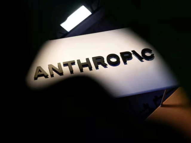 an anthropic logo is displayed at moscone center during the dreamforce 2026 technology summit in san francisco california us september 17 2026 reuters