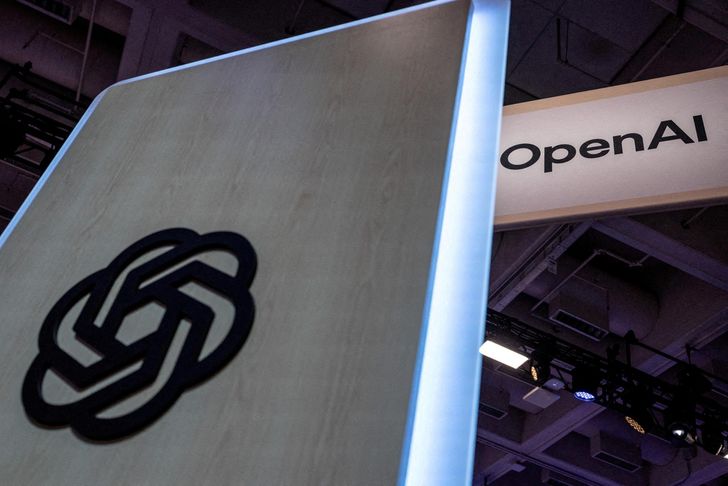 نشان OpenAI در مرکز Moscone در جریان نشست فناوری Dreamforce 2026 در سان‌فرانسیسکو، کالیفرنیا، ۱۷ سپتامبر. Reuters-Yonhap