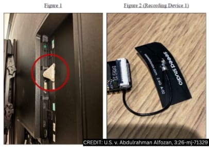 دستگاه ضبط صدای کشف‌شده در دفتر OpenAI