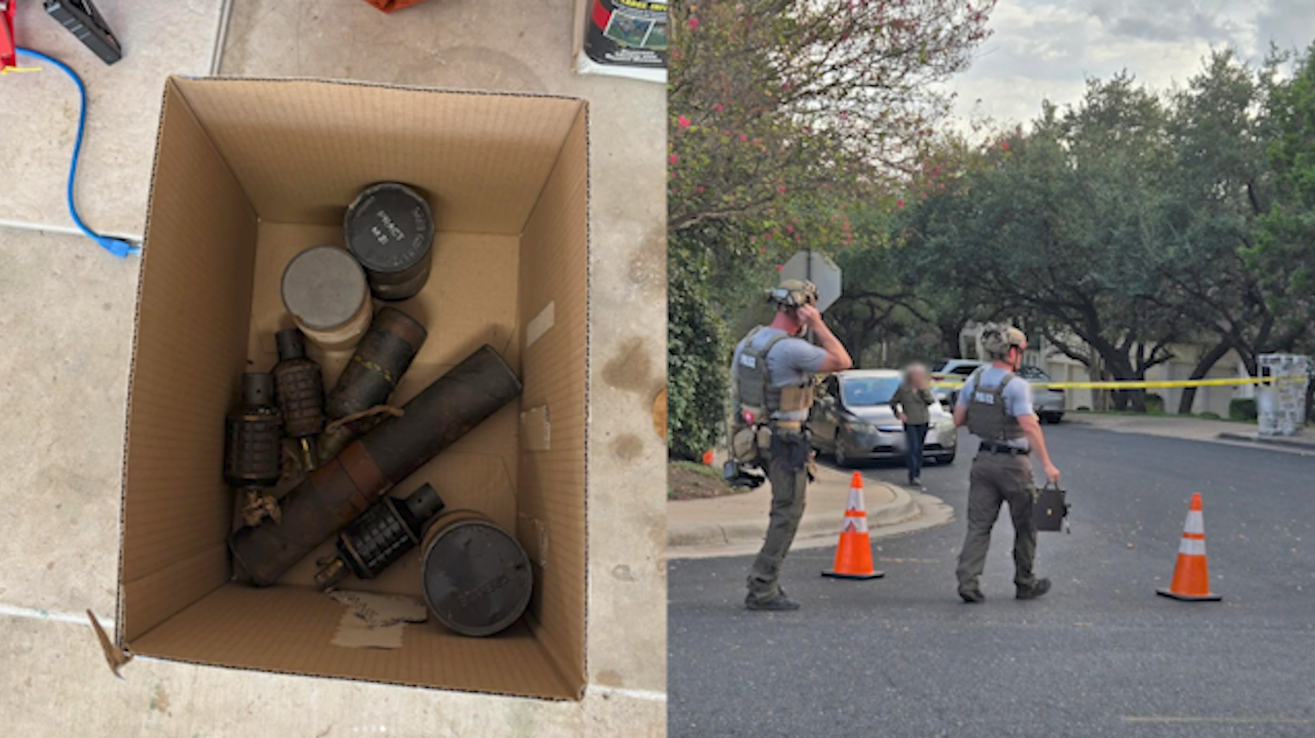 'Not your typical find': Police recover WWII-era grenades found in box purchased from estate sale