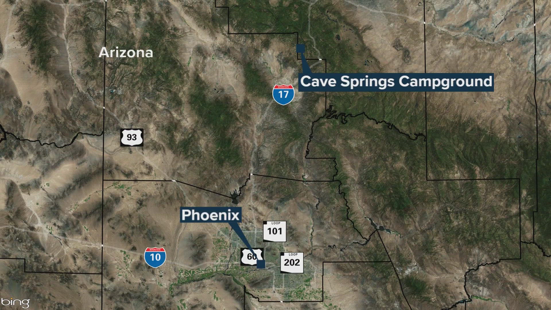 More than 60 campers stranded in Oak Creek Canyon after storms flood crossing