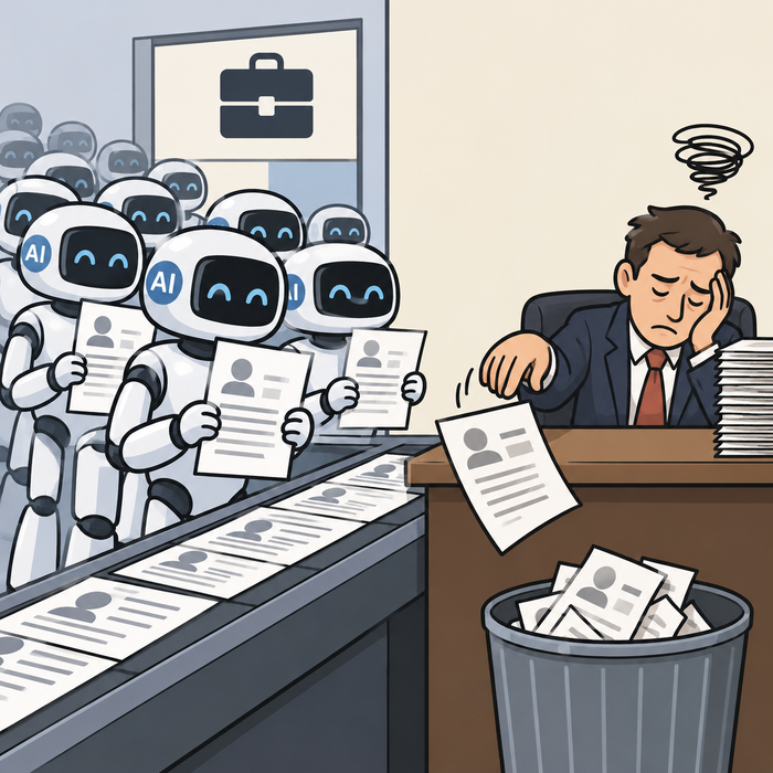 AI writes it and AI evaluates it...Self-introduction letter disappearing from the U.S. recruitment market [Picture = ChatGPT]