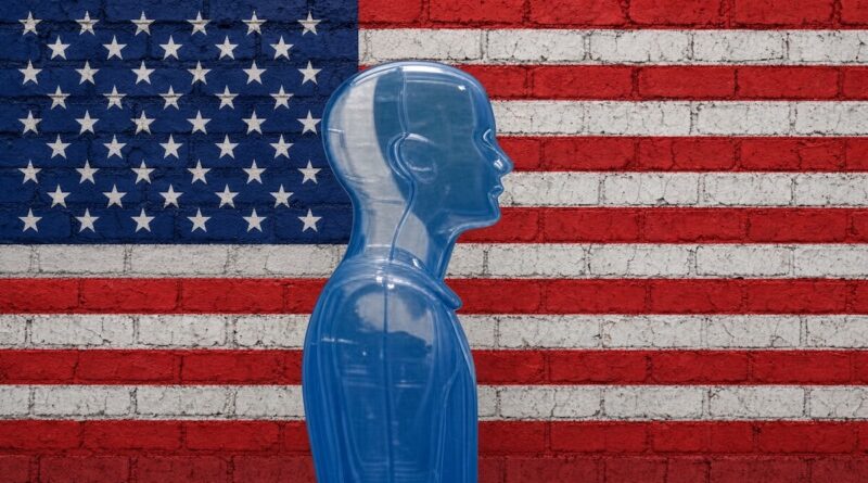 united states flag artificial intelligence. Image: Grok