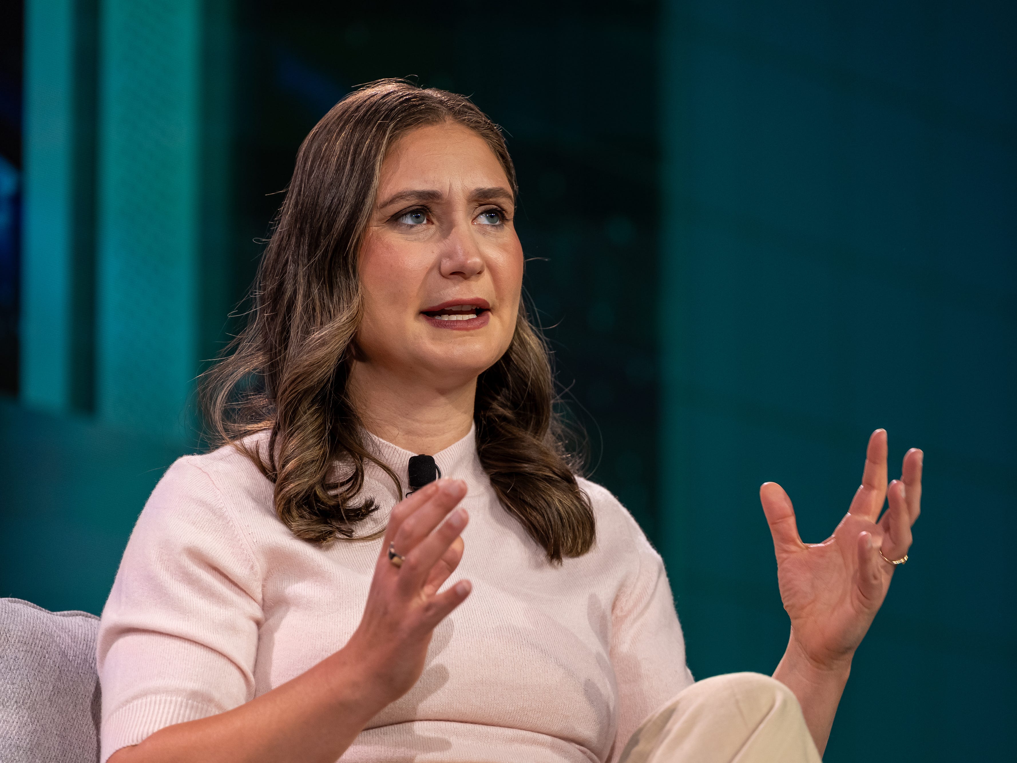Anthropic's president, Daniela Amodei,  during the Bloomberg Tech conference in San Francisco, US, on June 4, 2026