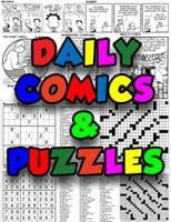 Thursday, October 15, 2026 Comics and Puzzles