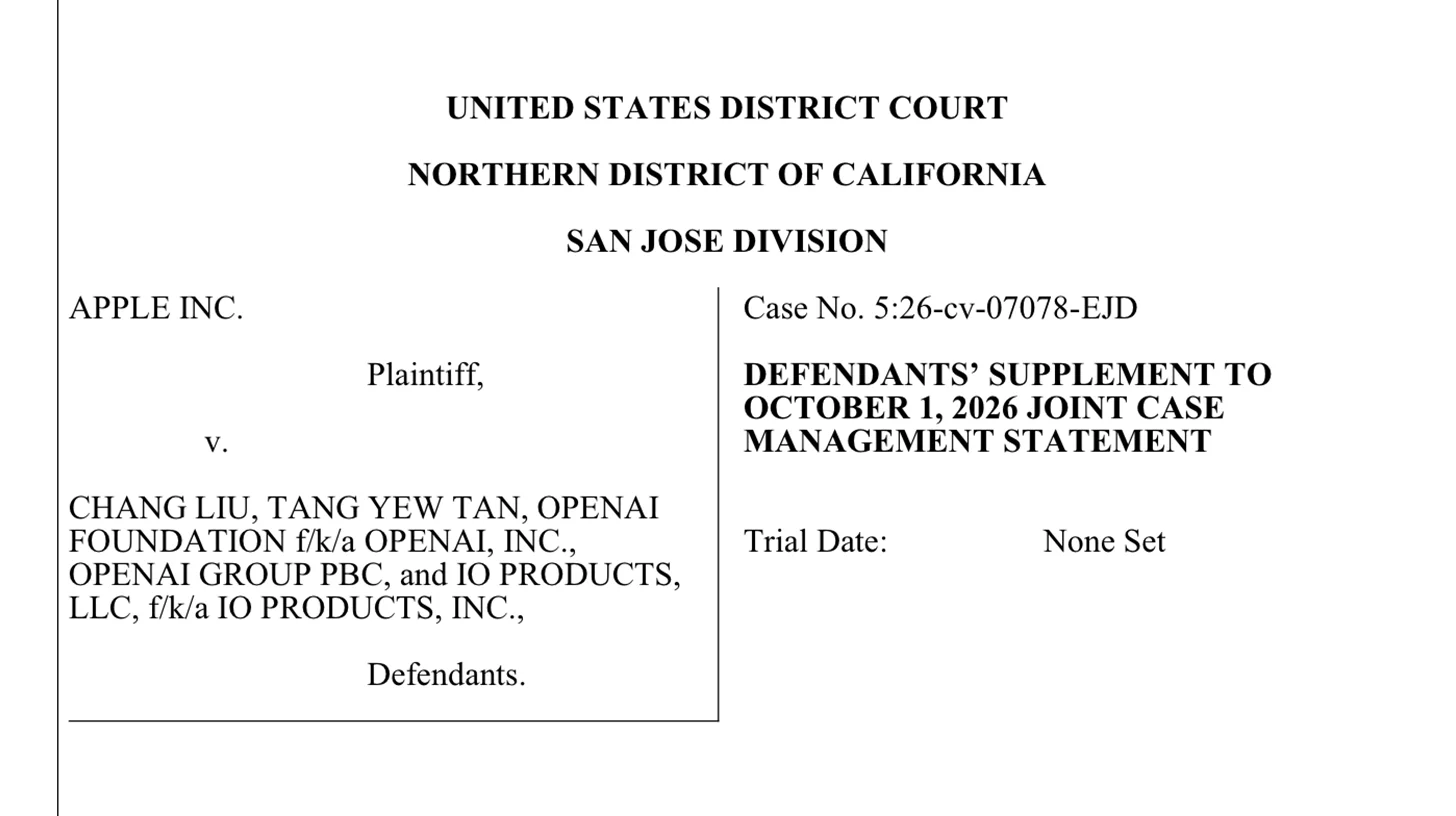 OpenAI and Apple trade theft accusations — newsletter story image