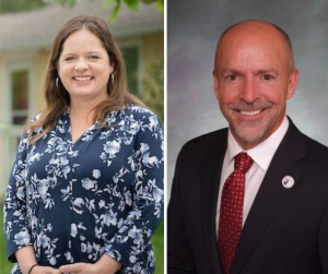 Senate District 15 candidates include incumbent Democrat Janice Marchman and Republican Rob Woodward.