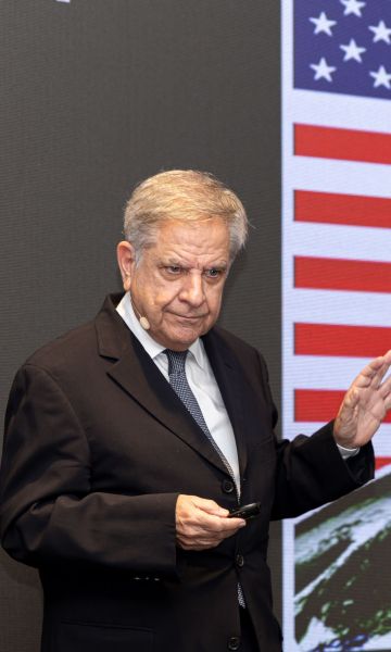 Marcos Urarte, president of Grupo PHAROS, strategic and organizational consultant and specialist in geopolitics, foresight and business transformation © Àngel Bravo