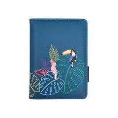 3 Birds Leaf Passport Cover