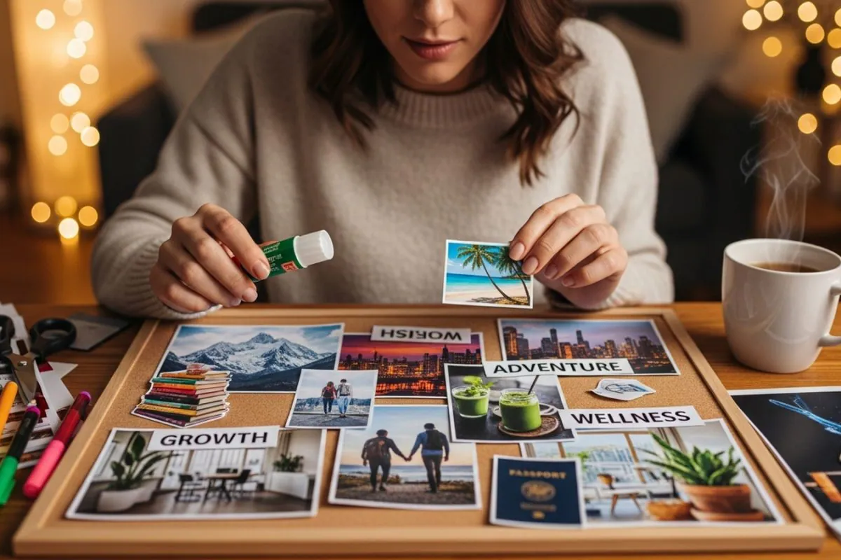 New Year Resolutions: How To Make A Vision Board That Actually Works In 2026