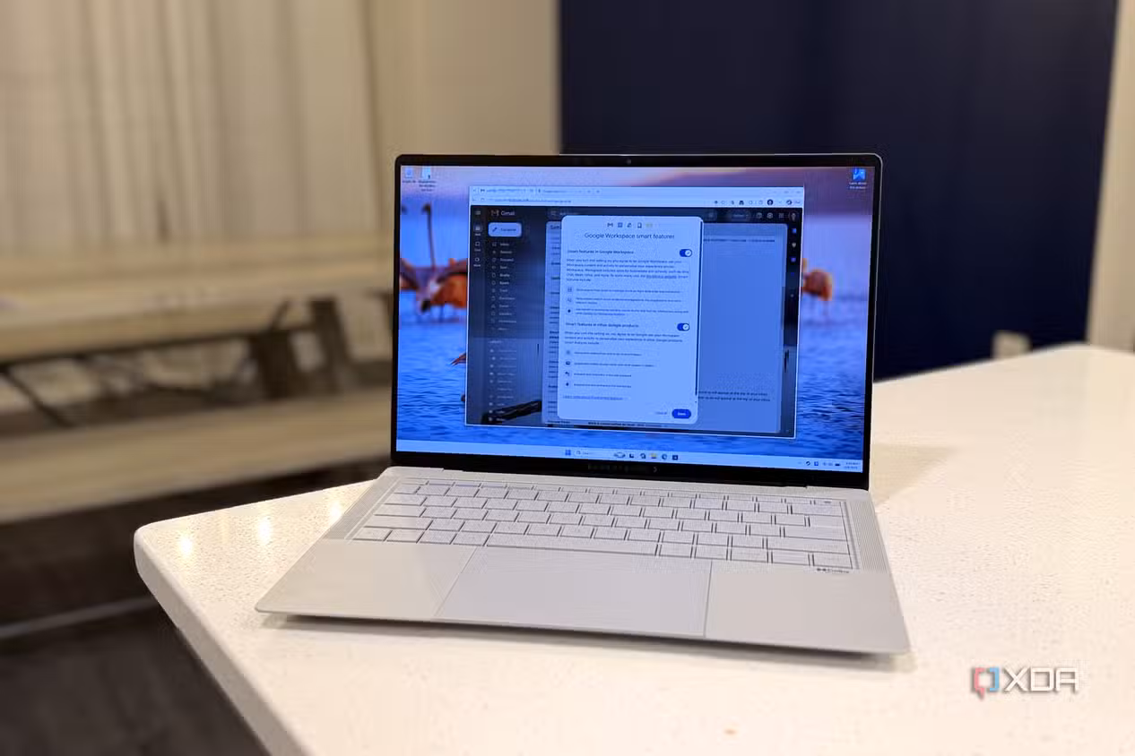 gemini features inside gmail on a laptop screen