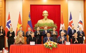 Vietnam signs Free Trade Agreement with European Free Trade Association