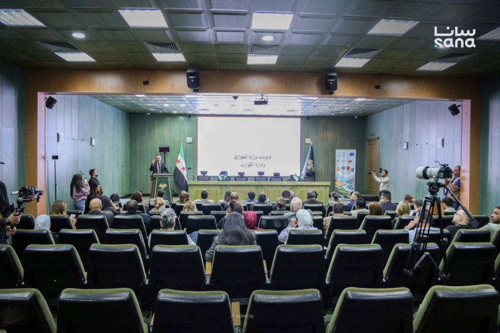 Syria launches EU-backed project to strengthen disaster preparedness