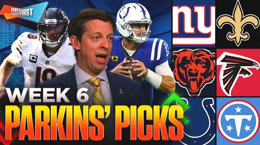 Giants upset Saints, Colts favorites, Will the Bears dominate on Parkins’ Week 6 Picks? | FTF